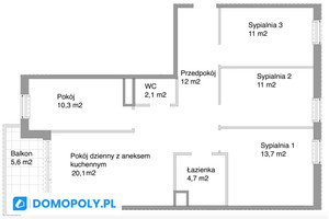 Mieszkanie na sprzedaż 86m2 Kraków Czyżyny Galicyjska - zdjęcie 2