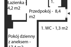 Mieszkanie na sprzedaż 56m2 Kraków Mistrzejowice Piasta Kołodzieja - zdjęcie 2