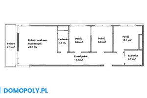 Mieszkanie na sprzedaż 72m2 Kraków Prądnik Biały Henryka Pachońskiego - zdjęcie 2