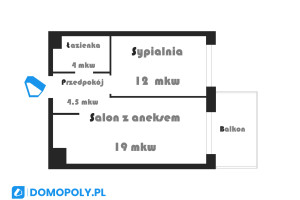 Mieszkanie na sprzedaż 40m2 Kraków Łagiewniki-Borek Fałęcki Łagiewniki Księdza Józefa Tischnera - zdjęcie 2