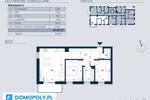 Mieszkanie na sprzedaż 65m2 Rzeszów Gen. Władysława Sikorskiego - zdjęcie 4