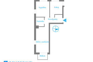 Mieszkanie na sprzedaż 47m2 Kraków Nowa Huta Branicka - zdjęcie 3