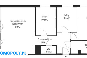 Mieszkanie na sprzedaż 82m2 Kraków Półłanki - zdjęcie 2