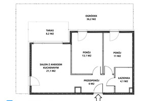 Mieszkanie na sprzedaż 56m2 Kraków Bronowice Konwisarzy - zdjęcie 2