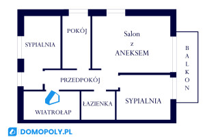 Mieszkanie na sprzedaż 68m2 krakowski Wielka Wieś Modlnica Rydza Śmigłego - zdjęcie 4