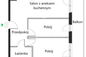 Mieszkanie na sprzedaż 54m2 Kraków Podgórze Duchackie Adama Bochenka - zdjęcie 2