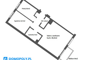 Mieszkanie na sprzedaż 67m2 Kraków Bieżanów-Prokocim Marii Orwid - zdjęcie 2