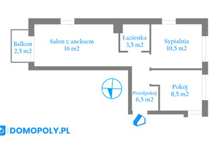 Mieszkanie na sprzedaż 47m2 Kraków Nowa Huta Igołomska - zdjęcie 2