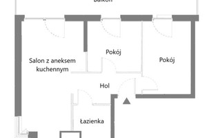 Mieszkanie na sprzedaż 54m2 Kraków Podgórze Tadeusza Szafrana - zdjęcie 3