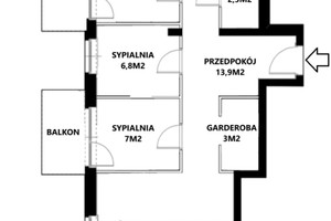 Mieszkanie na sprzedaż 74m2 Kraków Prądnik Biały Władysława Łokietka - zdjęcie 2