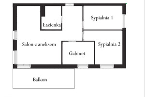 Mieszkanie na sprzedaż 66m2 Kraków Prądnik Biały Zygmunta Glogera - zdjęcie 4