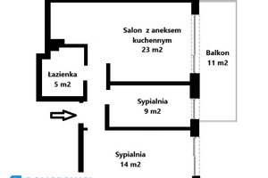 Mieszkanie na sprzedaż 55m2 Kraków Bronowice Sosnowiecka - zdjęcie 3