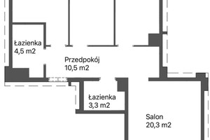 Mieszkanie na sprzedaż 70m2 Kraków Erazma Jerzmanowskiego - zdjęcie 4