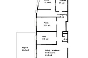 Mieszkanie na sprzedaż 94m2 Kraków Prądnik Biały Papierni Prądnickich - zdjęcie 2