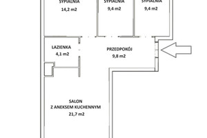 Mieszkanie na sprzedaż 70m2 Kraków Podgórze Duchackie Wola Duchacka Edwarda Heila - zdjęcie 2