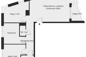 Mieszkanie na sprzedaż 78m2 Kraków Mistrzejowice Mistrzejowicka - zdjęcie 4