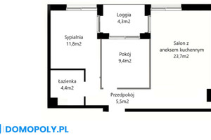 Mieszkanie na sprzedaż 58m2 Kraków Łagiewniki-Borek Fałęcki Łagiewniki Pastelowa - zdjęcie 2