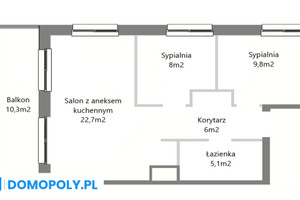 Mieszkanie na sprzedaż 52m2 Kraków Podgórze Duchackie Wola Duchacka Estońska - zdjęcie 2