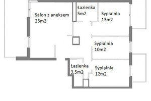 Mieszkanie na sprzedaż 80m2 Kraków Podgórze Podgórze Stare Marii Konopnickiej - zdjęcie 2