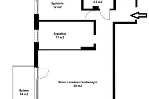 Mieszkanie na sprzedaż 65m2 Kraków Bronowice Sosnowiecka - zdjęcie 3