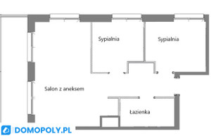 Mieszkanie na sprzedaż 52m2 Kraków Podgórze Duchackie Walerego Sławka - zdjęcie 3