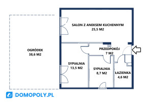 Mieszkanie na sprzedaż 60m2 Kraków Dębniki Os. Ruczaj Czerwone Maki - zdjęcie 2