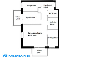 Mieszkanie na sprzedaż 60m2 Kraków Prądnik Biały Henryka Pachońskiego - zdjęcie 3