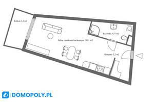 Mieszkanie na sprzedaż 25m2 Kraków Bronowice Lucjana Rydla - zdjęcie 4