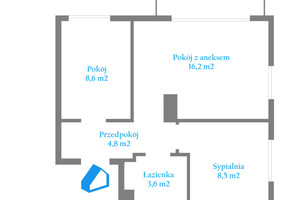 Mieszkanie na sprzedaż 42m2 Kraków Podgórze Płaszów Lipska - zdjęcie 2