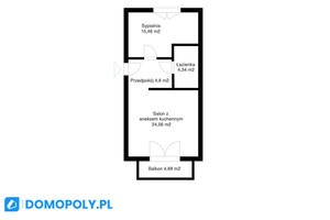 Mieszkanie na sprzedaż 49m2 Kraków Krowodrza Kuźnicy Kołłątajowskiej - zdjęcie 4