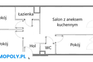 Mieszkanie na sprzedaż 72m2 Kraków Krowodrza Stefana Banacha - zdjęcie 3