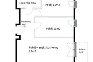 Mieszkanie na sprzedaż 56m2 Kraków Prądnik Biały Stefana Banacha - zdjęcie 2