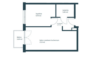 Mieszkanie na sprzedaż 35m2 Kraków Nowa Huta Igołomska - zdjęcie 3