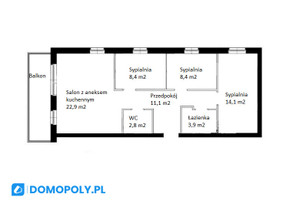 Mieszkanie na sprzedaż 72m2 Kraków Prądnik Biały Henryka Pachońskiego - zdjęcie 2