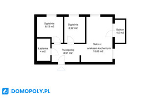 Mieszkanie na sprzedaż 49m2 Kraków Podgórze Tadeusza Szafrana - zdjęcie 4