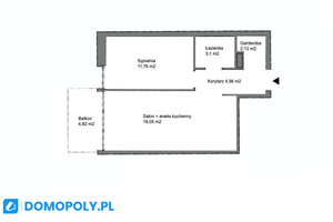 Mieszkanie na sprzedaż 41m2 Kraków Bronowice Tytusa Czyżewskiego - zdjęcie 4