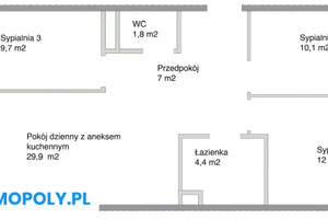 Mieszkanie na sprzedaż 67m2 Kraków Czyżyny Galicyjska - zdjęcie 2