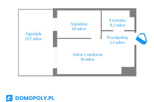 Mieszkanie na sprzedaż 34m2 Kraków Czyżyny Galicyjska - zdjęcie 3