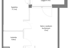 Mieszkanie na sprzedaż 33m2 Kraków Podgórze Duchackie Antoniego Matecznego - zdjęcie 3