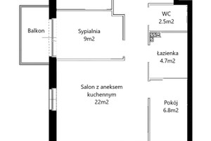 Mieszkanie na sprzedaż 60m2 Kraków Prądnik Biały Henryka Pachońskiego - zdjęcie 4