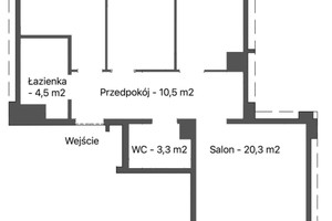 Mieszkanie na sprzedaż 70m2 Kraków Erazma Jerzmanowskiego - zdjęcie 2