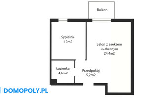 Mieszkanie na sprzedaż 46m2 Kraków Podgórze Półłanki - zdjęcie 3