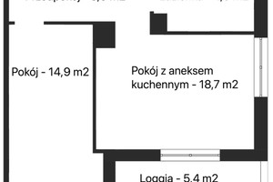 Mieszkanie na sprzedaż 45m2 Kraków Mistrzejowice Piasta Kołodzieja - zdjęcie 2