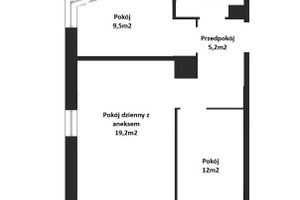 Mieszkanie na sprzedaż 51m2 Kraków Mistrzejowice Piasta Kołodzieja - zdjęcie 2