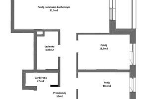 Mieszkanie na sprzedaż 61m2 Kraków Mistrzejowice Piasta Kołodzieja - zdjęcie 3