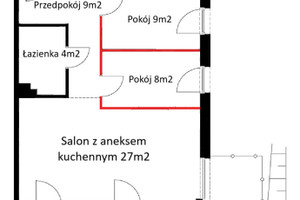 Mieszkanie na sprzedaż 71m2 Kraków Bronowice Sosnowiecka - zdjęcie 2