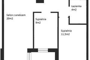 Mieszkanie na sprzedaż 50m2 Kraków Mistrzejowice Ognistych Wici - zdjęcie 2