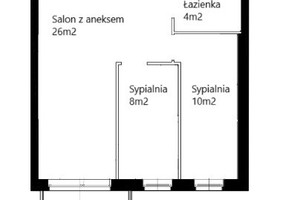 Mieszkanie na sprzedaż 49m2 Kraków Prądnik Biały Henryka Pachońskiego - zdjęcie 2