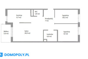 Mieszkanie na sprzedaż 67m2 Kraków Czyżyny Nowohucka - zdjęcie 2