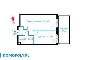 Mieszkanie na sprzedaż 42m2 Kraków Podgórze Podgórze Stare Bolesława Limanowskiego - zdjęcie 3